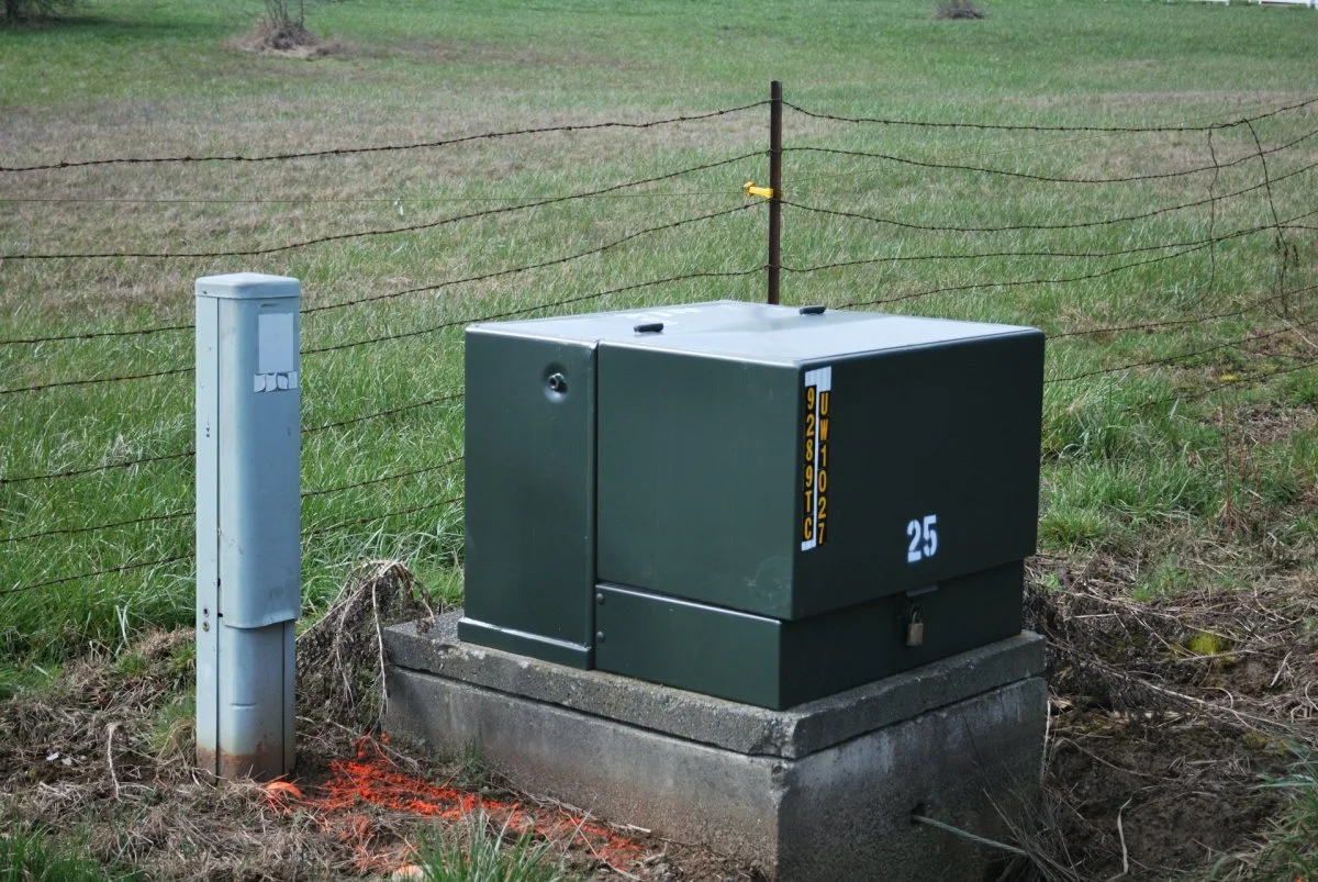 Standby generator installed outside a residential property in Tucson, Arizona