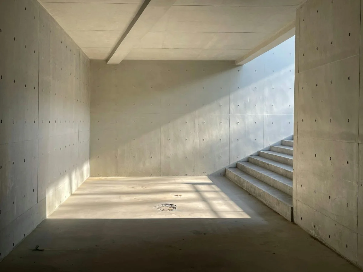 Basement entrance of a residential property in Tucson, Arizona