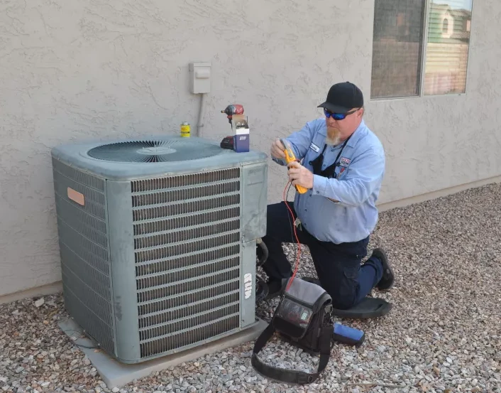 AC repair service by Parker & Sons in Tucson