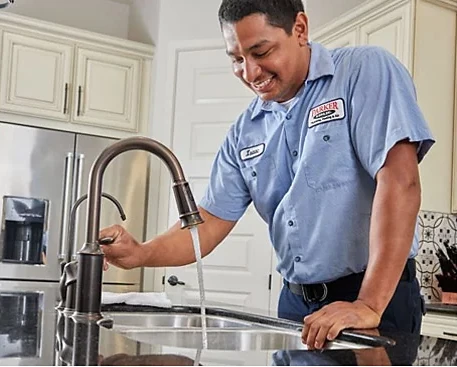 Residential plumbing work by Parker & Sons in Tucson