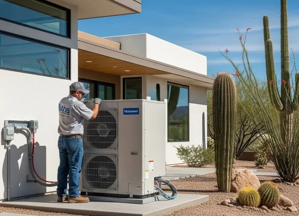 Heat pump service by Intelligent Design in Tucson