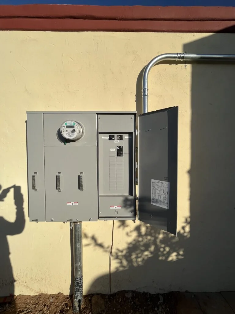 Electrical panel upgrade by Plugged In Electric in Tucson