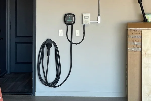 EV charger installation by Plugged In Electric in Tucson