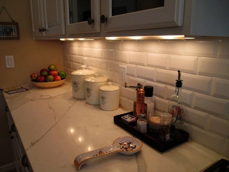 Kitchen lighting installation by Buddy & Sons Electric in Tucson
