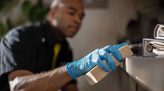 Fire and smoke damage repair by ServiceMaster Restoration in Tucson