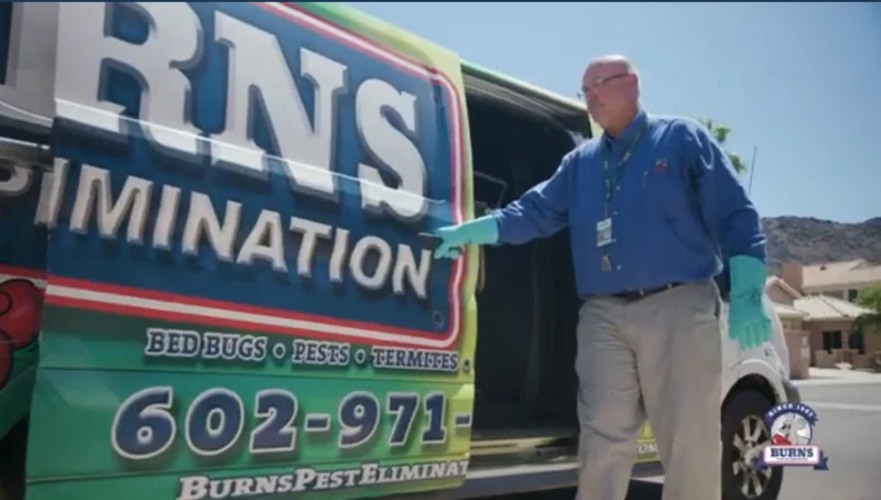 Pest control service by Burns Pest Elimination in Tucson