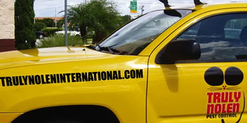 Service van of Truly Nolen Pest Control in Tucson