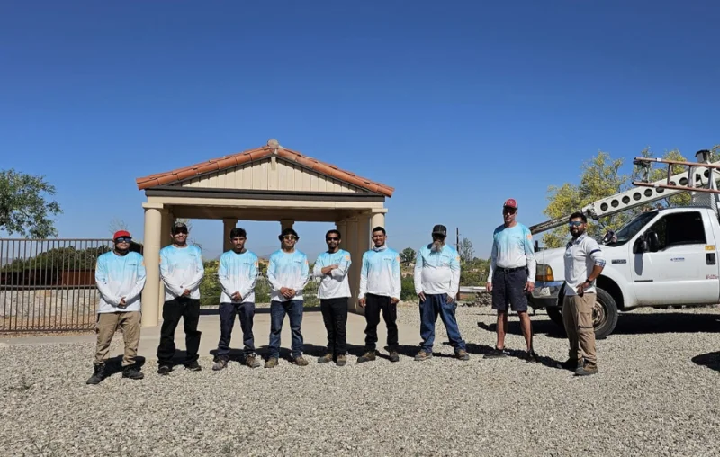 Yard clean-up by Centurion Landscaping in Tucson